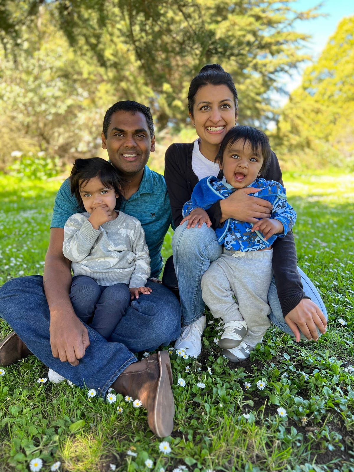 Family in San Francisco.